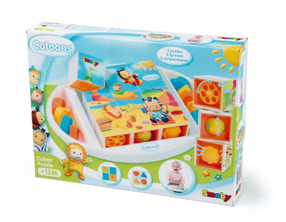 Smoby Cotoons 3u1 Kocke za bebe SM211385 - pogled 5