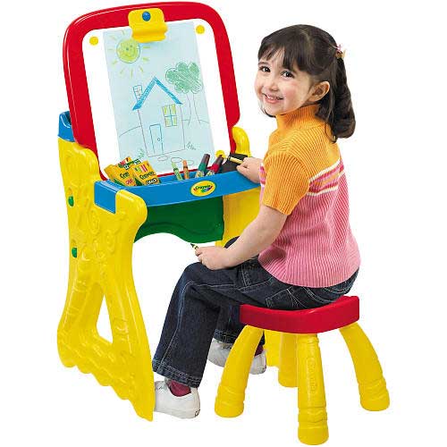 Crayola 2 u 1 Tabla za crtanje i pisanje - stočić i stolica NT5013-01-CYL - pogled 5