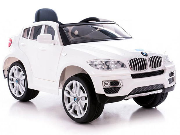 Automobil na akumulator BMW X6 zlatni - pogled 5