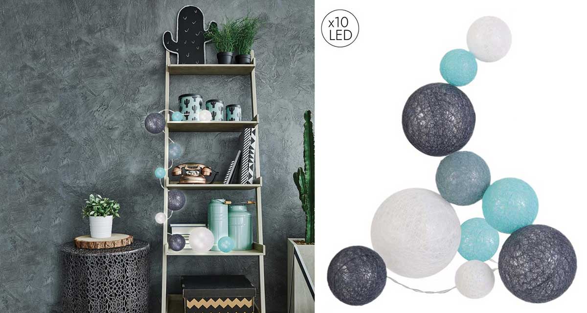 Dekorativne Lampice Plave 192 Cm - pogled 5