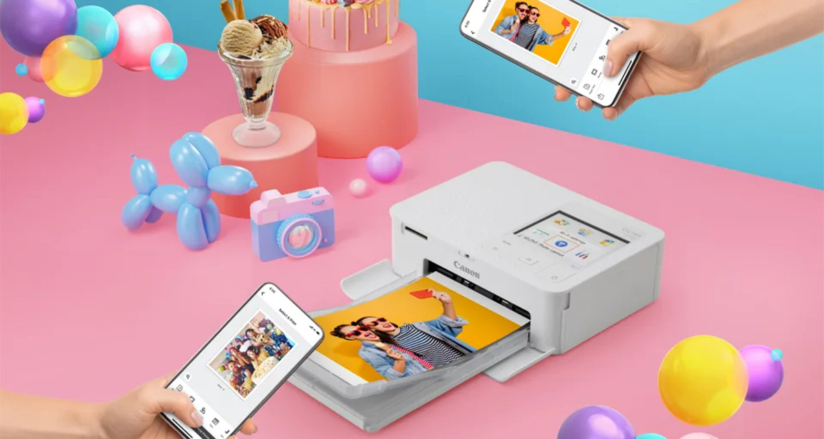 Štampač Canon SELPHY CP1500 beli - pogled 5