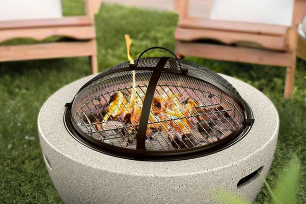 Baštenski roštilj na drva Fieldmann FZG 1030W - pogled 5