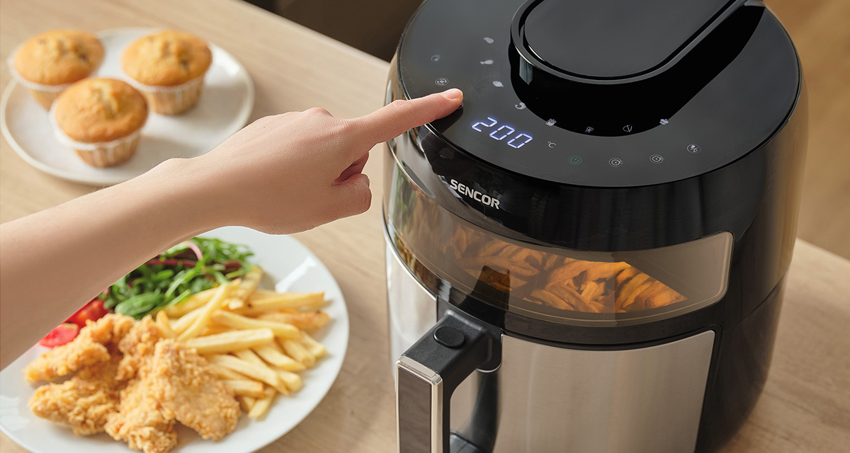 Friteza na vruć vazduh SENCOR SFR 5010BK - pogled 5