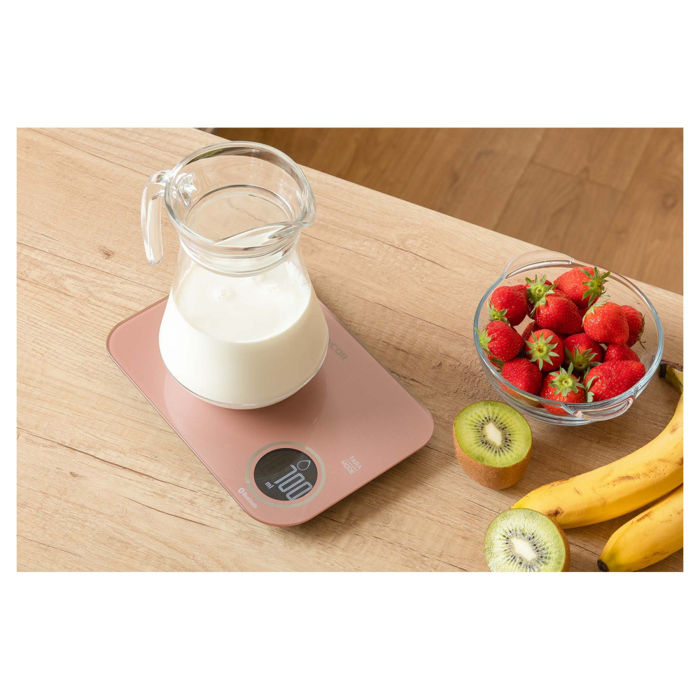 Pametna Bluetooth kuhinjska vaga SENCOR SKS 7074RD - pogled 5