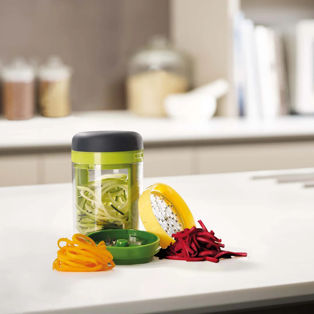 Ručna spiralna seckalica za povrće i voće 3u1 Joseph Joseph Spiro™ - pogled 5