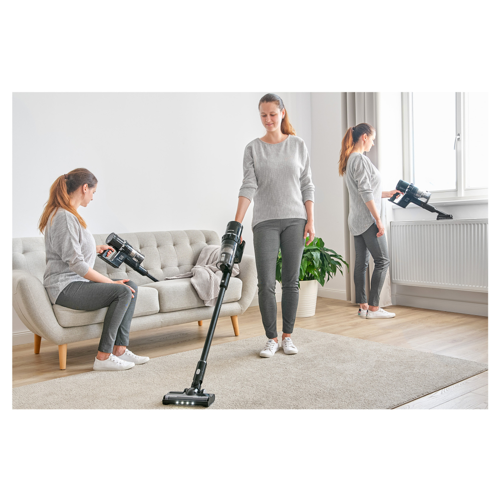 Bežični štapni usisivač 2 u 1 sa posudom Sencor SVC 7523BK - pogled 5