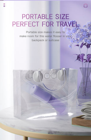 Oralni tuš Irigator ENCHEN by Xiaomi Mint 3 Pink - pogled 5