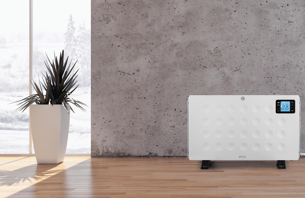 Konvektorska grejalica ECG TK 2080 DR White - pogled 5