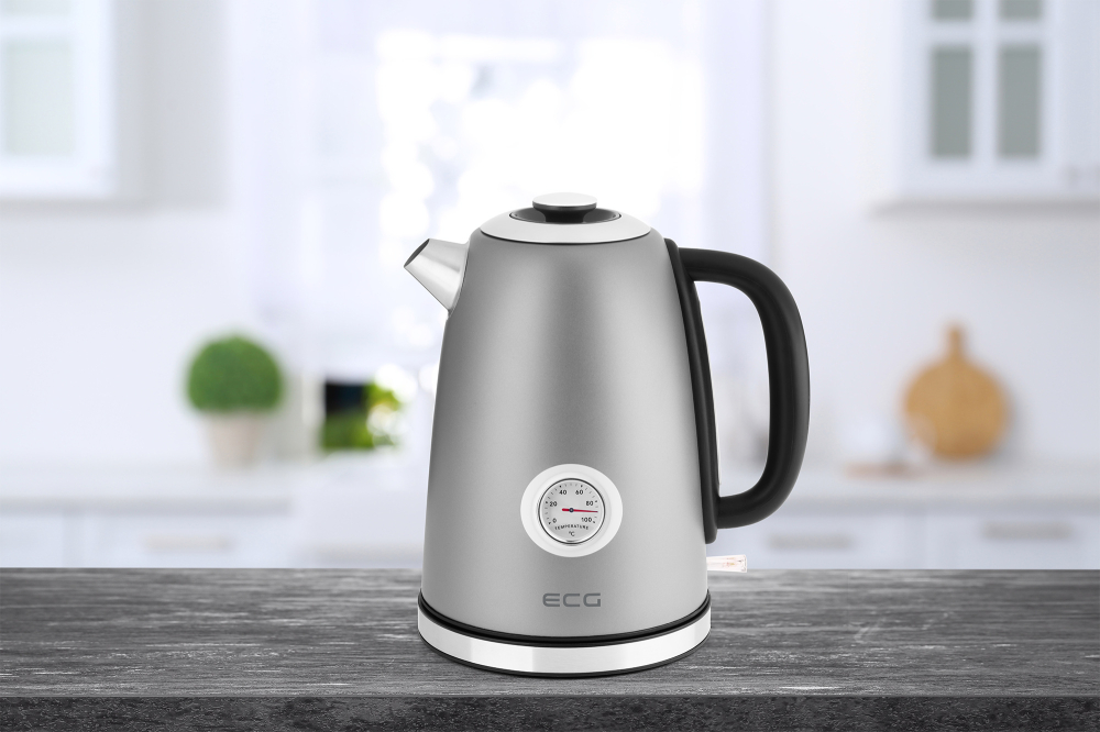 Elektično kuvalo vode Ketler sa indikatorom temperature ECG RK 1700 Magnifica Antracito - pogled 5