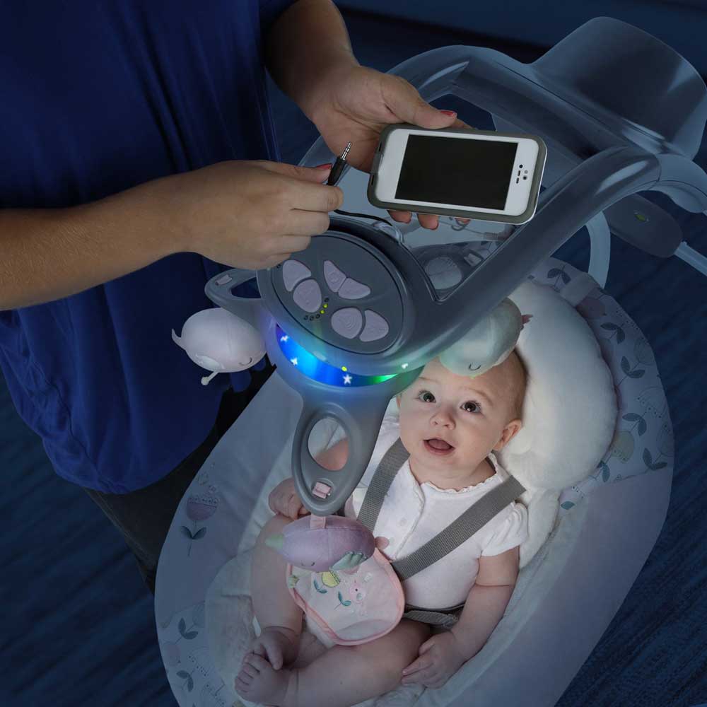 InGenuity Pametna dvosmerna bebi ljuljaška Ansley - pogled 5