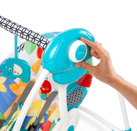 Bright Starts Ljuljaška za bebe Osmesi sa safarija - pogled 5