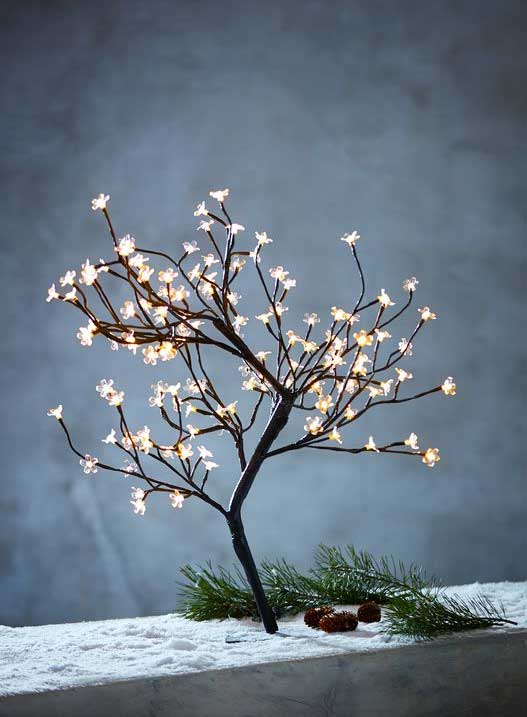 Svetleće drvo Miles visine 80 cm 128 LED sijalica - pogled 5