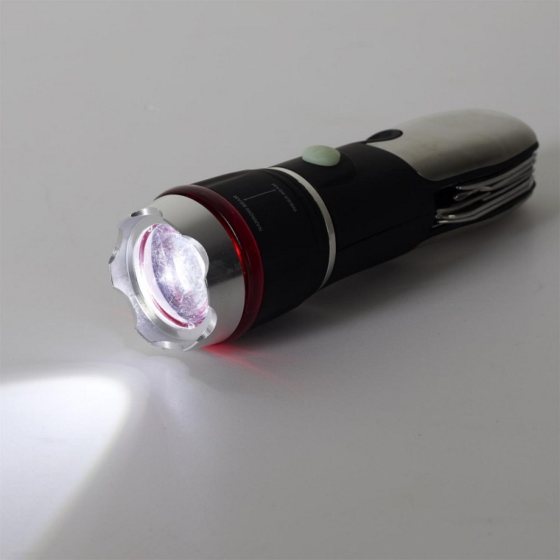 Muntifunkcionalna baterijska lampa sa setom alata 8u1 - pogled 5