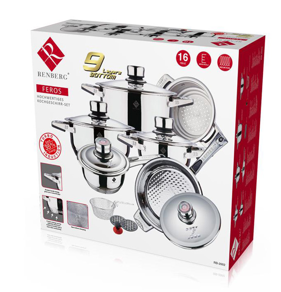 Bergner Set posuđa 16 delova Renberg Feros RB-2002 - pogled 5