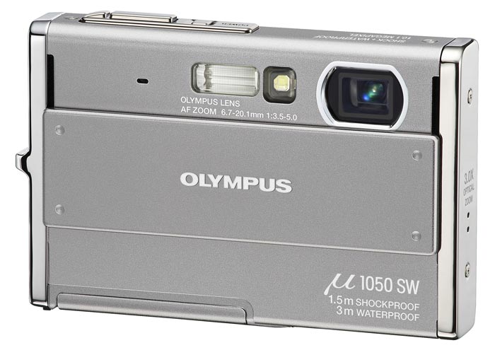 Olympus μ 1050 SW vodootporni digitalni fotoaparat Silver - pogled 5