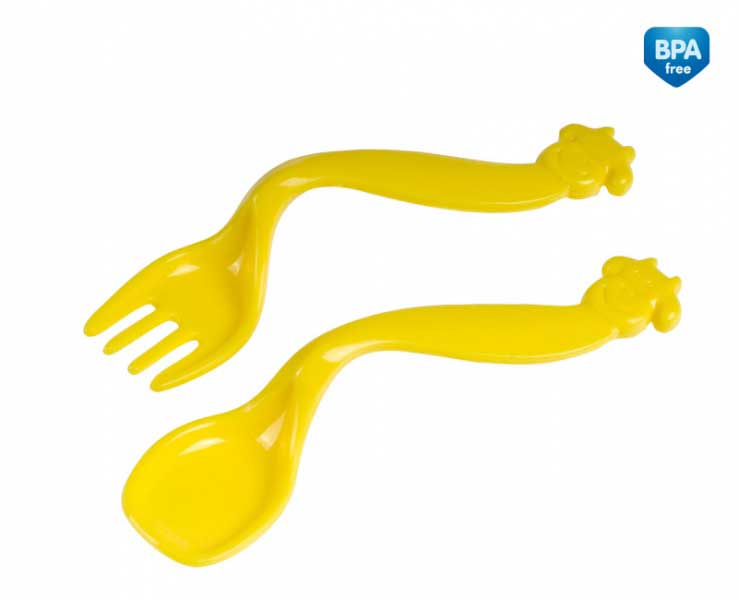 Canpol Babies Kašika i viljuška za bebe Kravica 2/105 - pogled 5