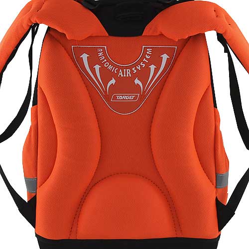 Target Školski ranac Superlight Goal Black/Orange 17223 - pogled 5