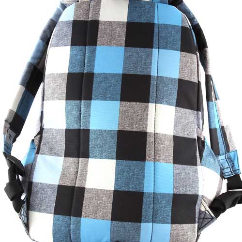 Target Club Ranac za školu Squares Blue 17207 - pogled 5