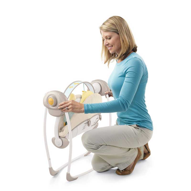 Ingenuity Ljuljaška za bebe Pačiji zagrljaji - pogled 5