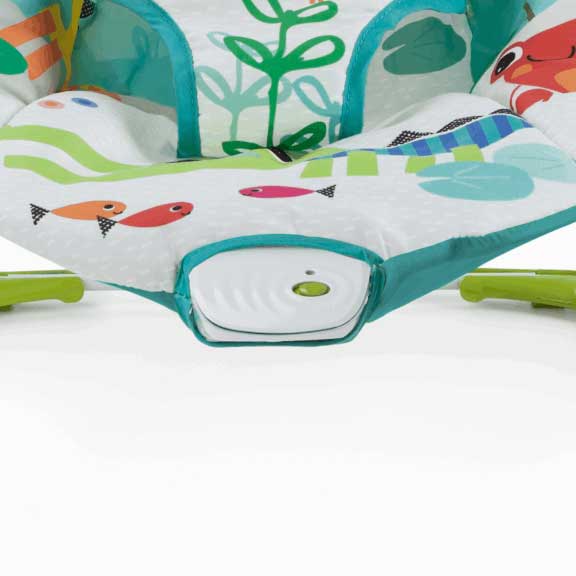 Bright Starts Ležaljka za bebe sa vibracijom Jungle Stream - pogled 5