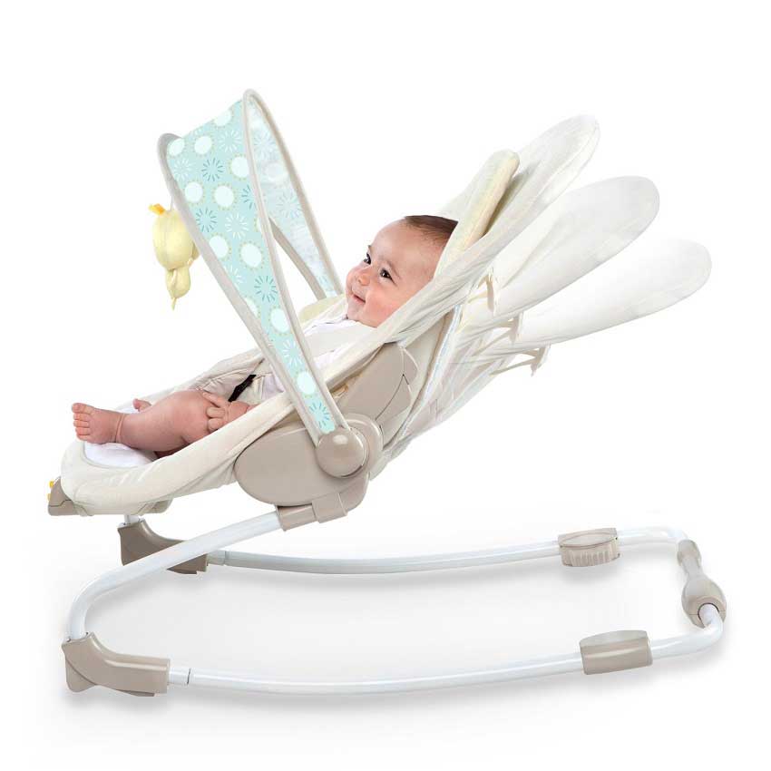 Ingenuity Bebi njihalica - fotelja za decu do 18kg Pačji zagrljaji - pogled 5