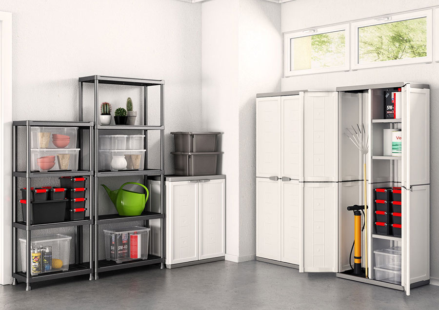 PVC Orman Jolly - 68 x 39 x 166 cm - Beli - pogled 5