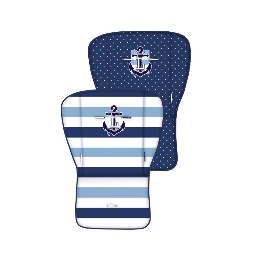 Bertoni Lorelli 2u1 Dečja Kolica Rio Blue Anchor - pogled 5