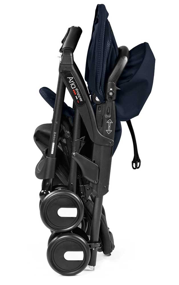 Peg Perego Kolica za bebe Aria Shopper Classico Mod Navy - pogled 5