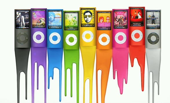 iPod Nano 4 GB orange - pogled 5