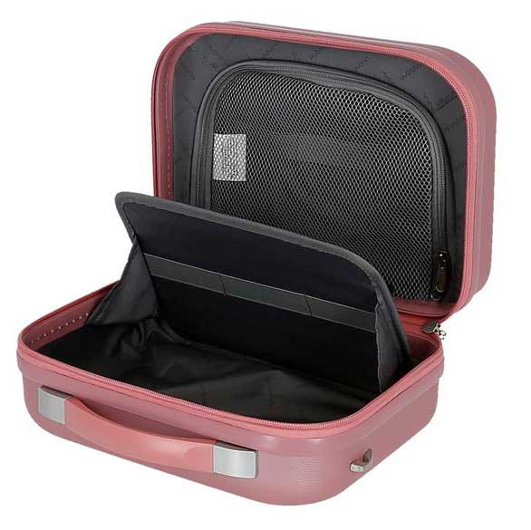 Kofer za šminku - ABS neseser Movom Riga powder pink 59939 - pogled 5