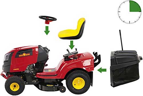 Traktor Kosačica Wolf Garten A 92.165 H - pogled 5