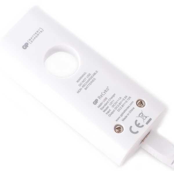 GP Punjač sa dve punjive baterije U211-270AAHCWA12F-UE2 - pogled 5