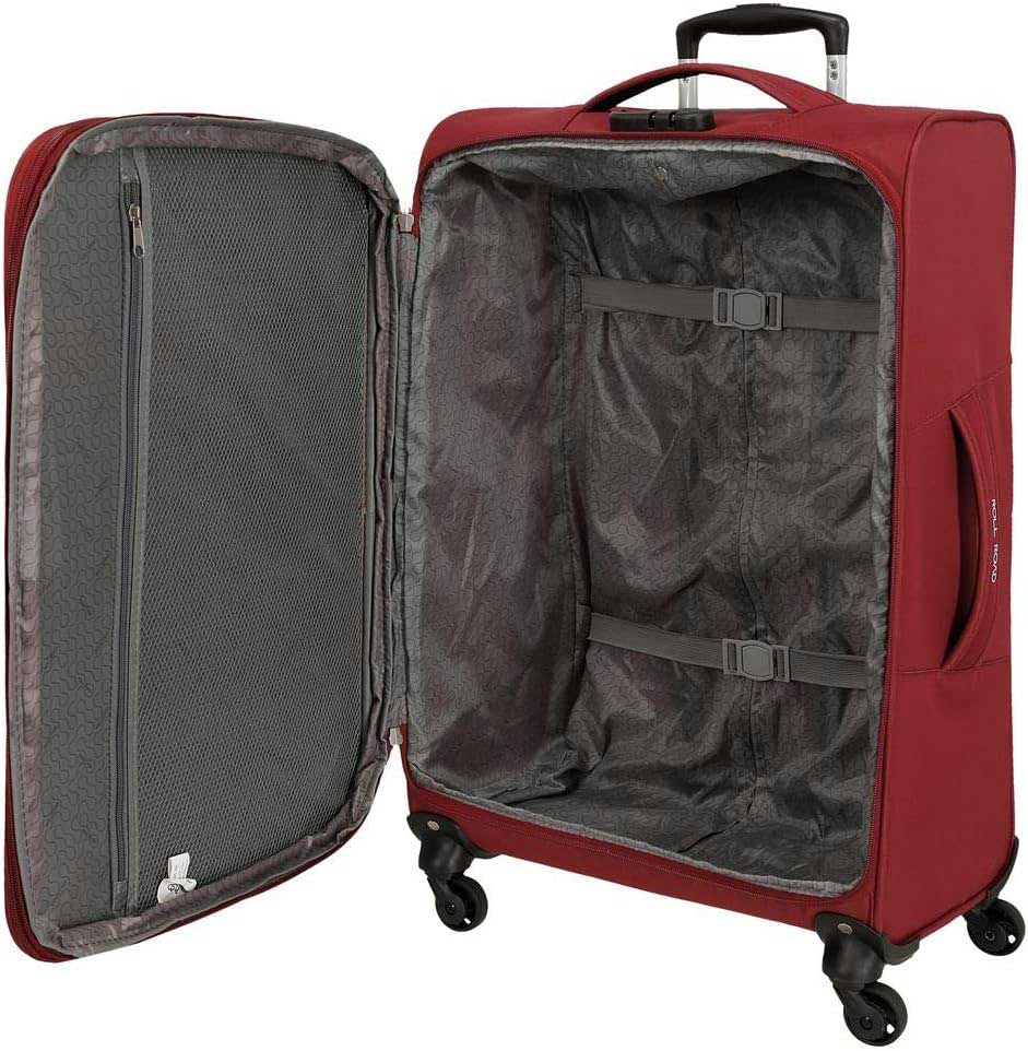 Putni koferi 55cm 66cm 76cm komplet Roll Road Royce red 50194 - pogled 5