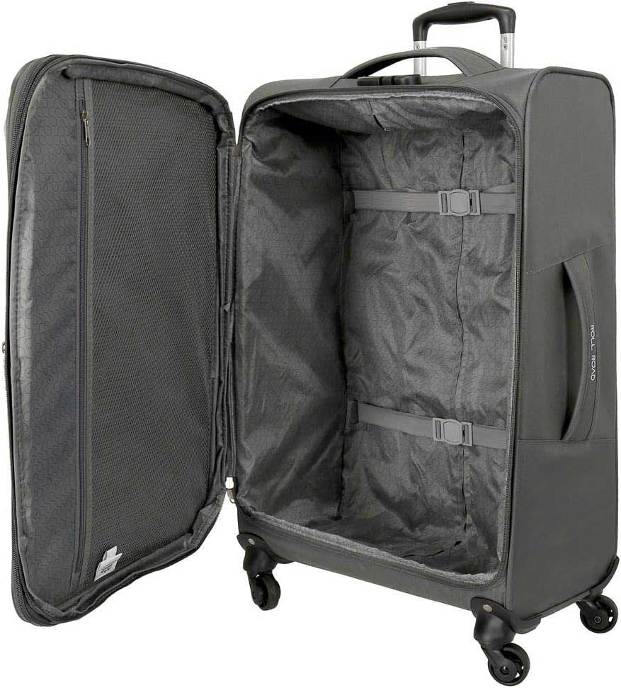 Putni koferi 55cm 66cm 76cm komplet Roll Road Royce grey 50194 - pogled 5