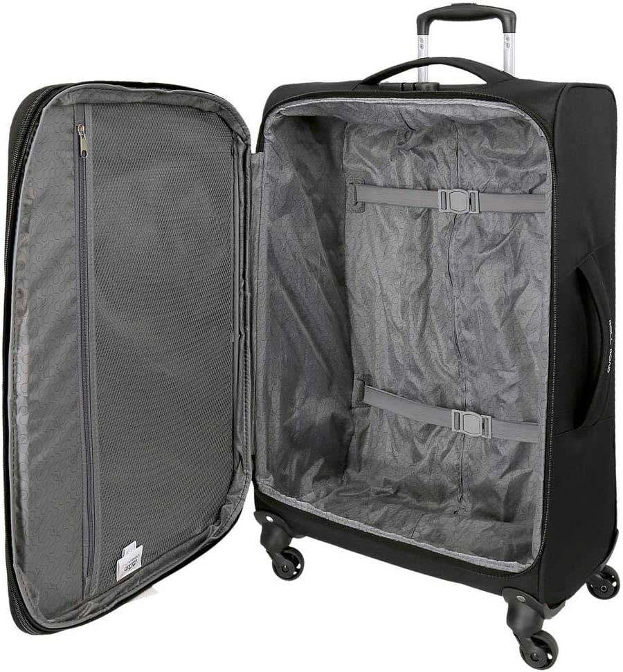 Putni koferi 55cm 66cm 76cm komplet Roll Road Royce black 50194 - pogled 5