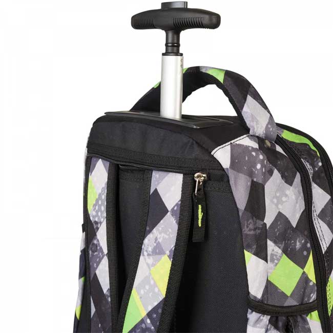 Target ranac sa točkovima i teleskopskom ručkom Green 16273 - pogled 5