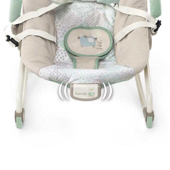 Ingenuity Automatska bebi njihalica do 18kg sa vibracijom Lullaby Lamb - pogled 5