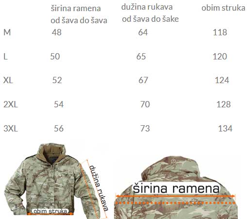 3U1 Pentagon zimska jakna sa uloškom GEN V pentacamo K01002-50 M - pogled 5