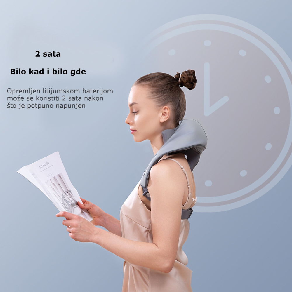 Masažer za vrat i ramena Naipo MGS-2301 - pogled 5