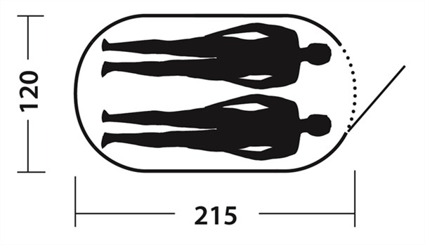 Šator za dve osobe Easy Camp Antic Tribal 120172 - pogled 5