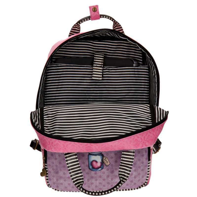 Gorjuss Školski ranac od eko kože Jar Of Hearts 34.523.51 - pogled 5