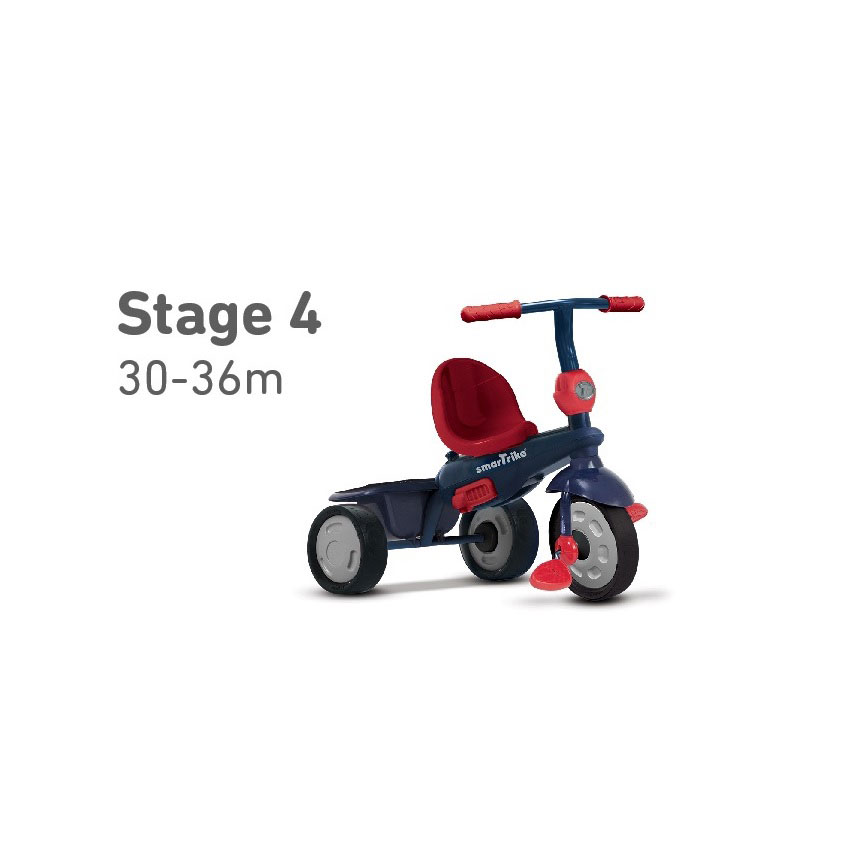 Tricikl Smart Trike 4u1 Shine Navy 6402502 - pogled 5
