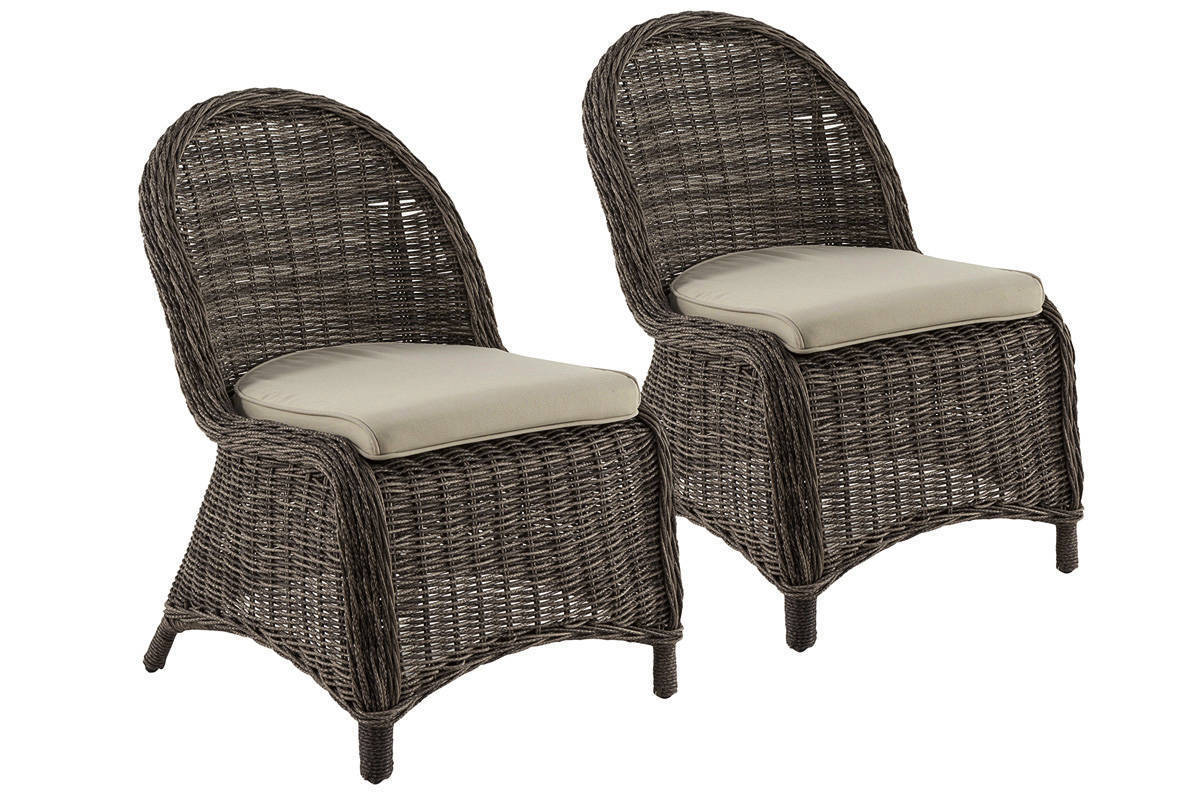 Velika Baštenska Garnitura - 8 Fotelja i Sto - Glam - pogled 5