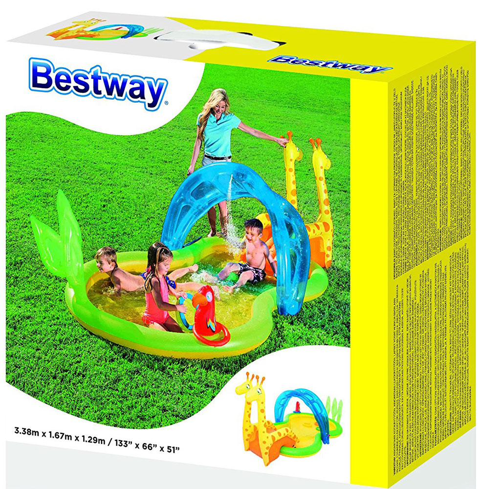 Vodena Igraonica Zoo BestWay 53060 Play Center  - pogled 5