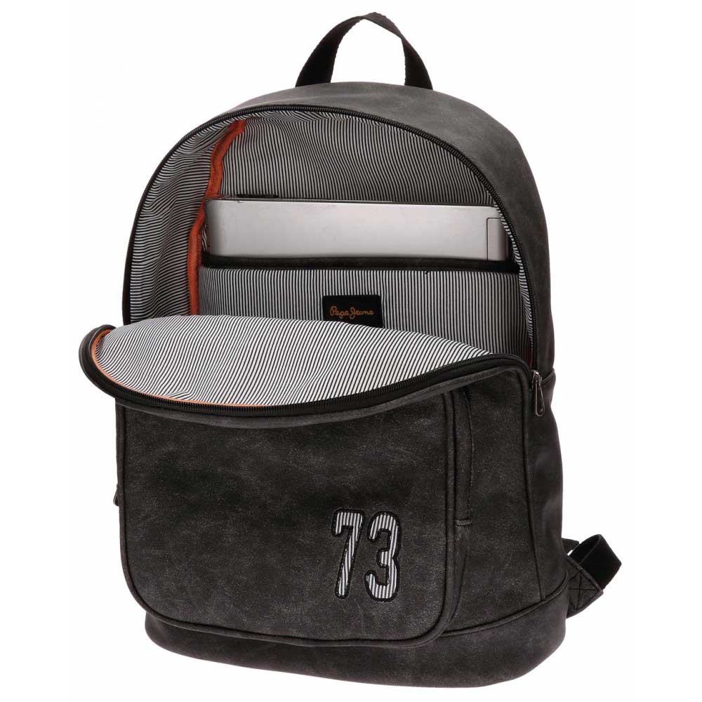 Ranac 42cm od eko kože Pepe Jeans Jack Grey 65.823.52 - pogled 5