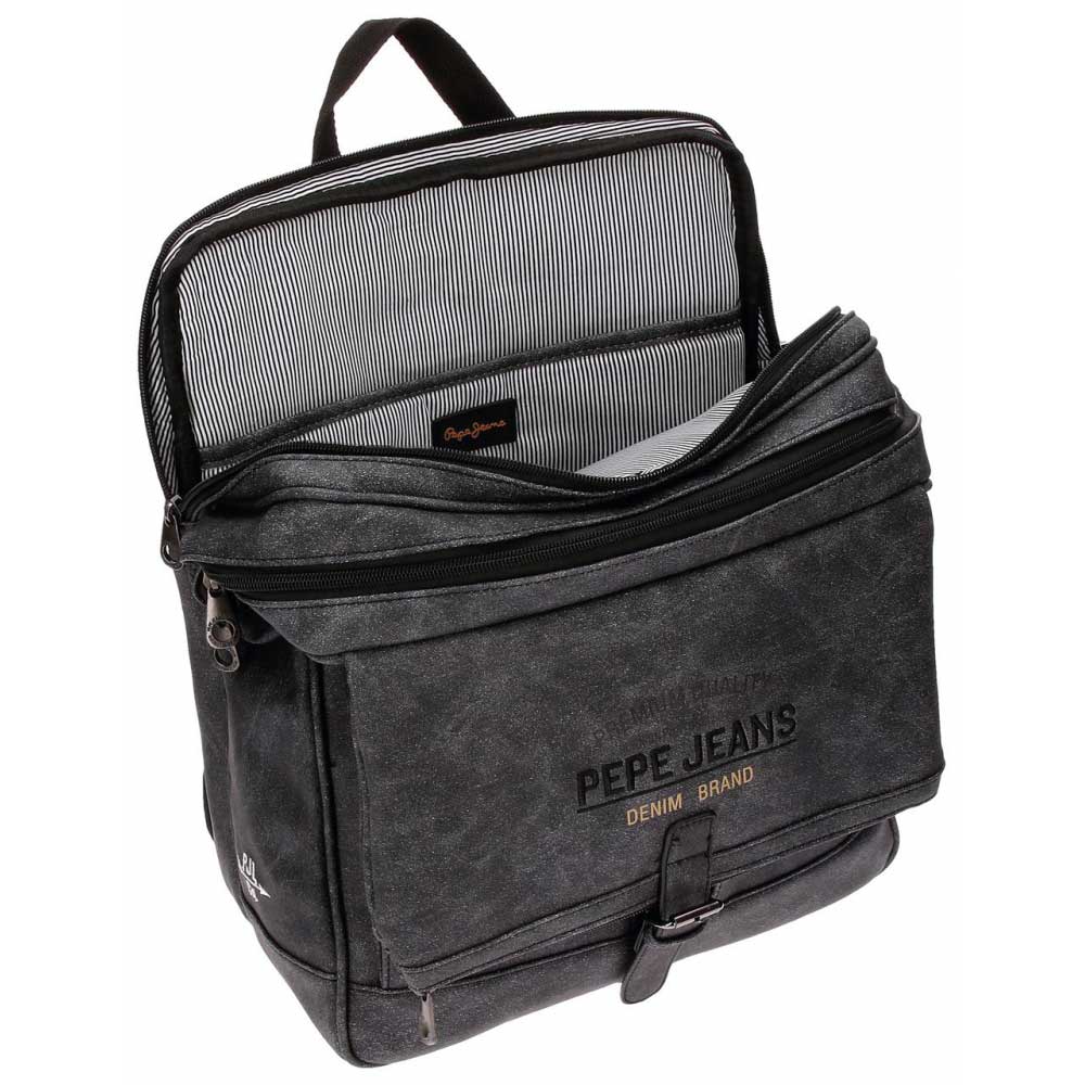 Ranac 41cm od eko kože Pepe Jeans Jack Grey 65.824.52 - pogled 5