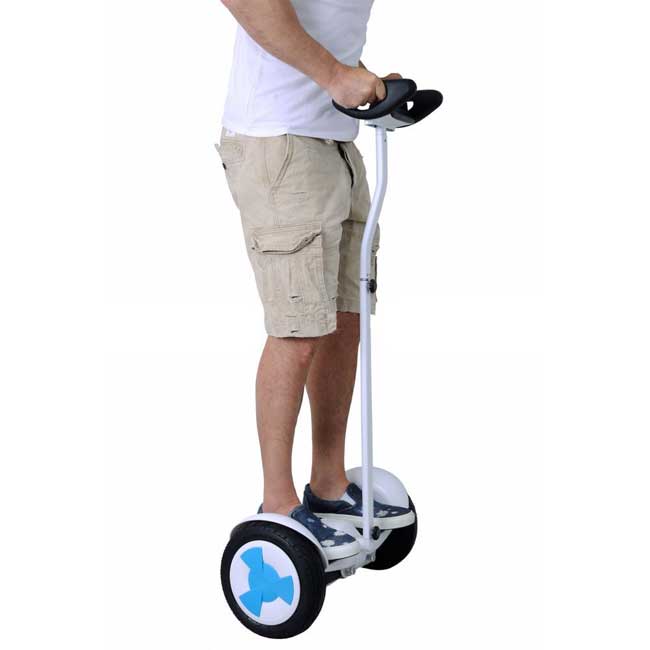 Mini robot skuter Segway Ring Drive 9 white - pogled 5