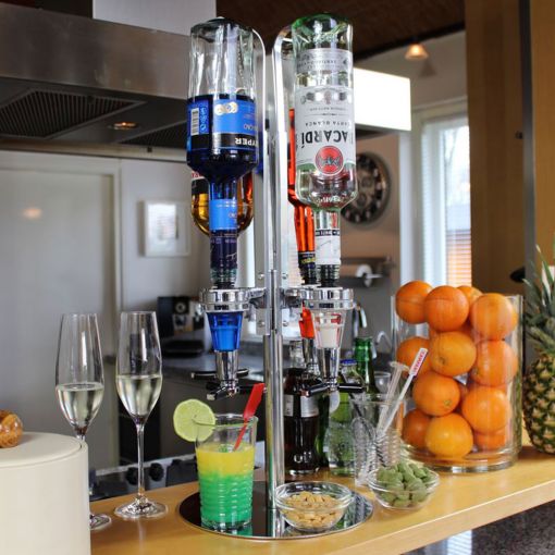 Kućni Bar sa dozerima za 4 flaše - pogled 5