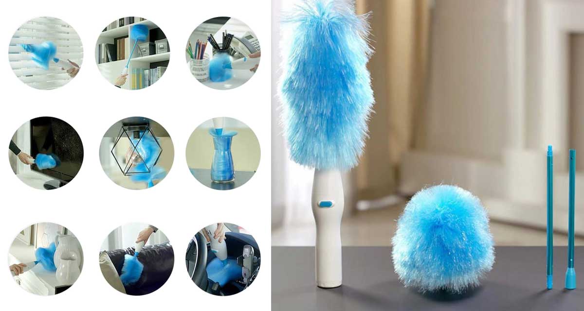 Električni praško Huricane Spin Duster - pogled 5