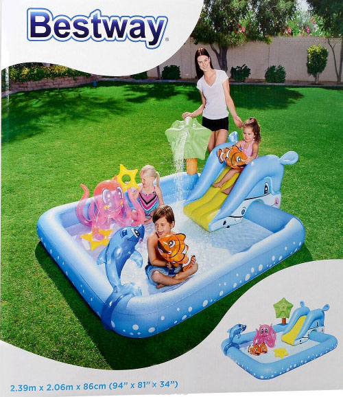 Interaktivna Vodena Igraonica BestWay 53052 Fantastic Aquarium - pogled 5